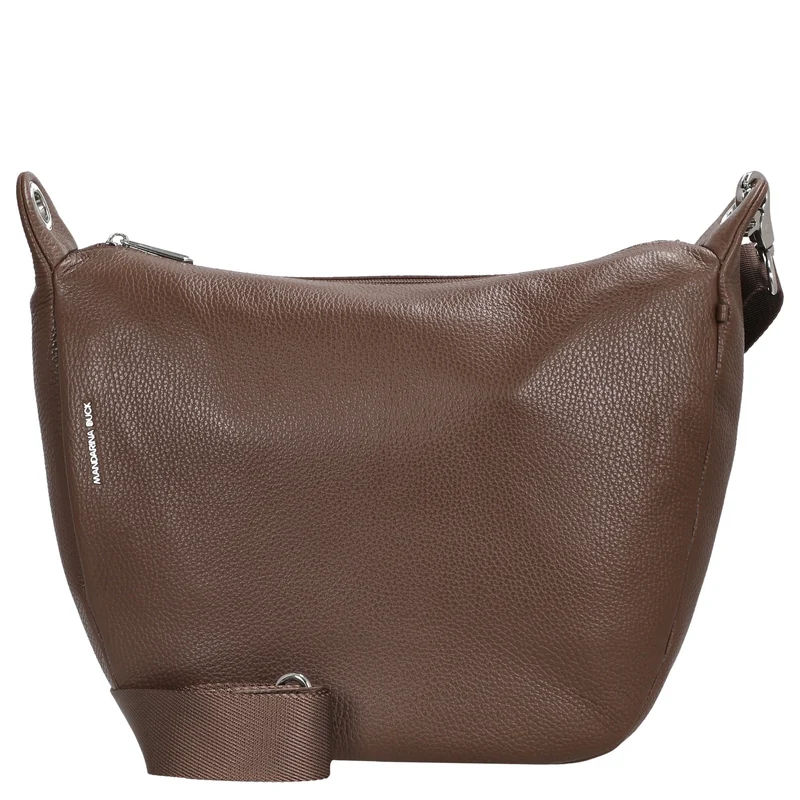 Mandarina Duck Mellow Leather - Bolso bandolera 34 cm (milk chocolate)