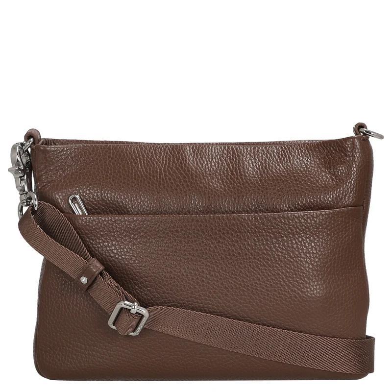 Mandarina Duck Mellow Leather - Bolso bandolera 23 cm (milk chocolate)