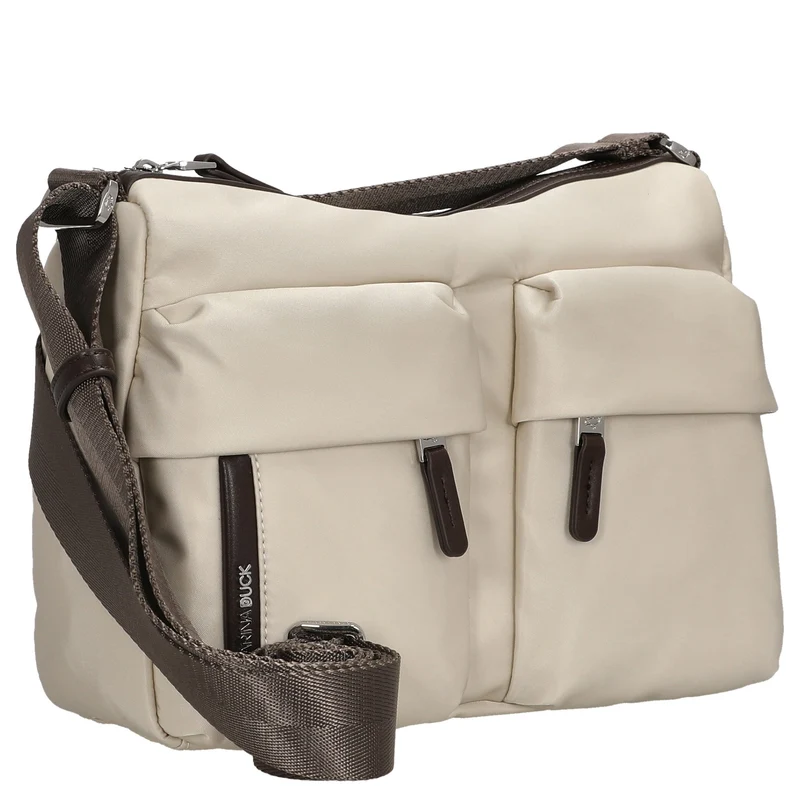 Mandarina Duck Hunter - Bolso bandolera 28 cm (latte)
