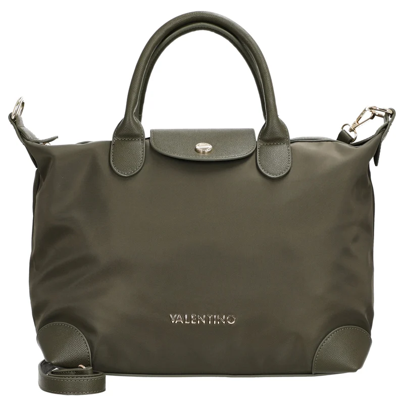 Valentino Bags Jolly Re - Bolso de mano 32 cm (verde militar)