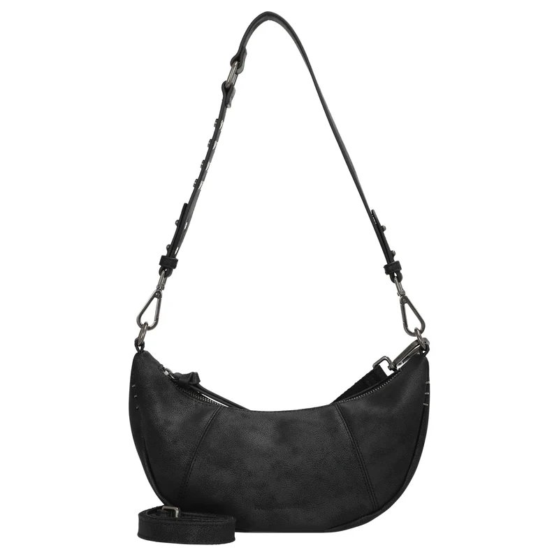 FREDsBRUDER Rebel At Heart Halfmoon Bag - Bolso bandolera 30 cm (black)