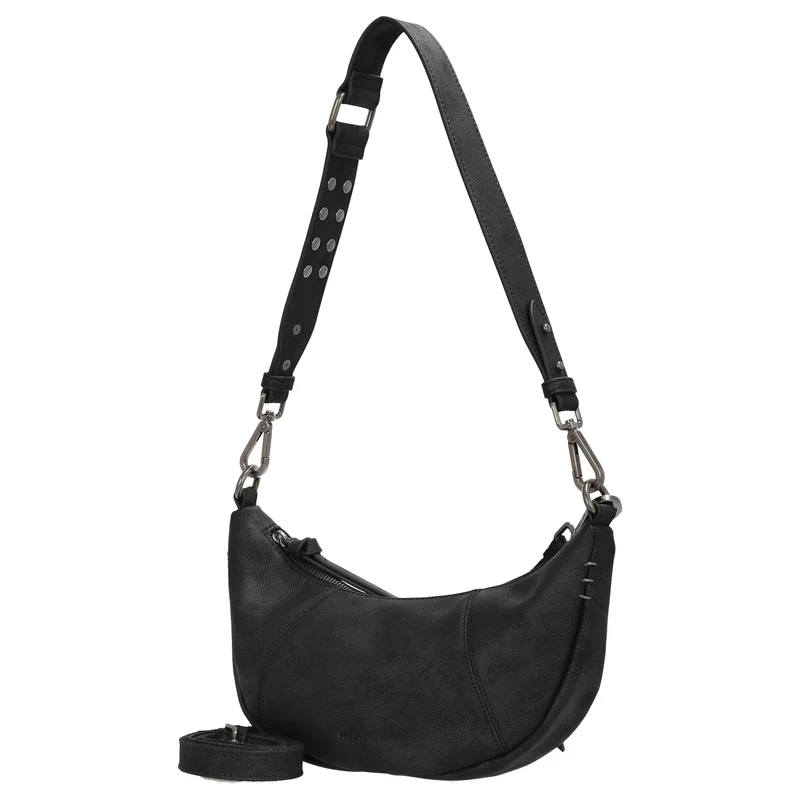 FREDsBRUDER Rebel At Heart Halfmoon Bag - Bolso bandolera 30 cm (black)