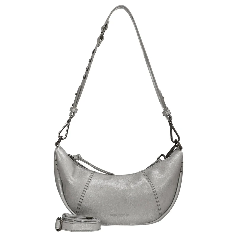 FREDsBRUDER Rebel At Heart Halfmoon Bag - Bolso bandolera 30 cm (silver)