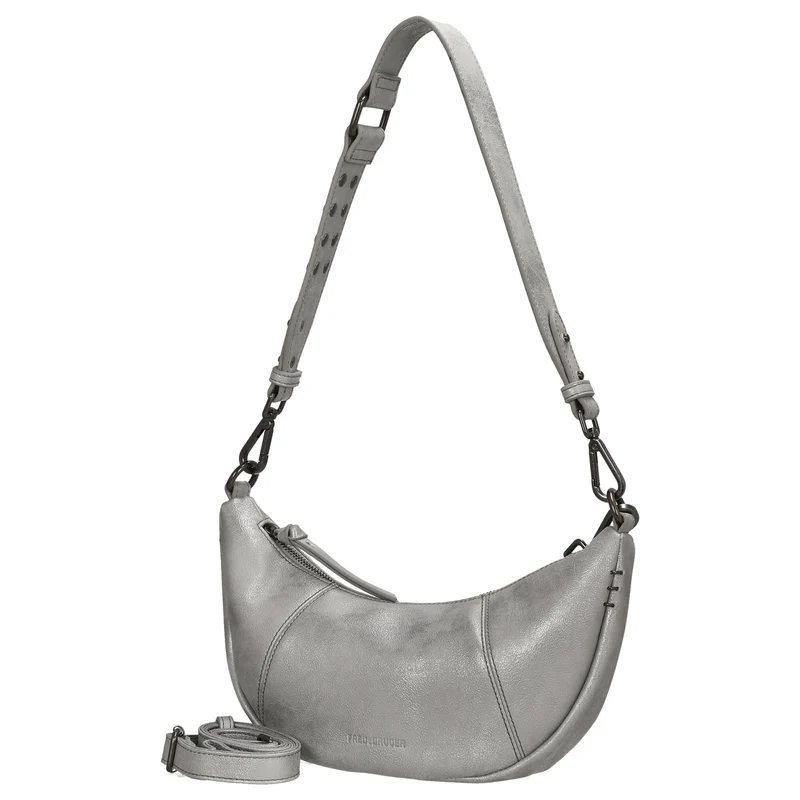 FREDsBRUDER Rebel At Heart Halfmoon Bag - Bolso bandolera 30 cm (silver)