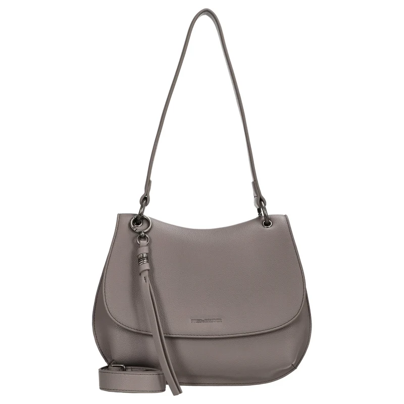 FREDsBRUDER My Bestie Small Saddle - Bolso de hombro 30 cm (warm grey)