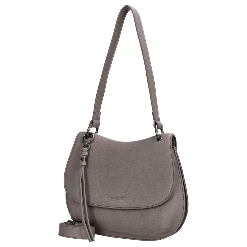 FREDsBRUDER My Bestie Small Saddle - Bolso de hombro 30 cm (warm grey)