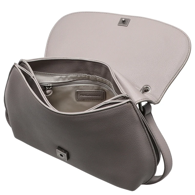 FREDsBRUDER My Bestie Small Saddle - Bolso de hombro 30 cm (warm grey)