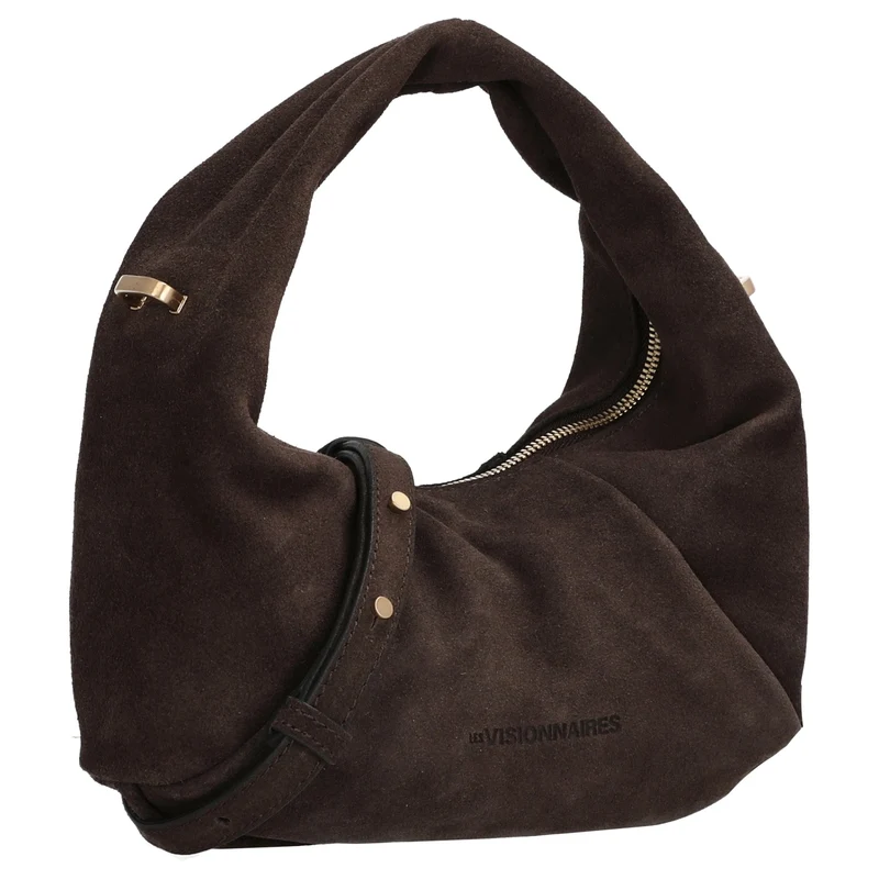 Les Visionnaires Greta Mini Essential Cozy - Bolso bandolera (dark brown)