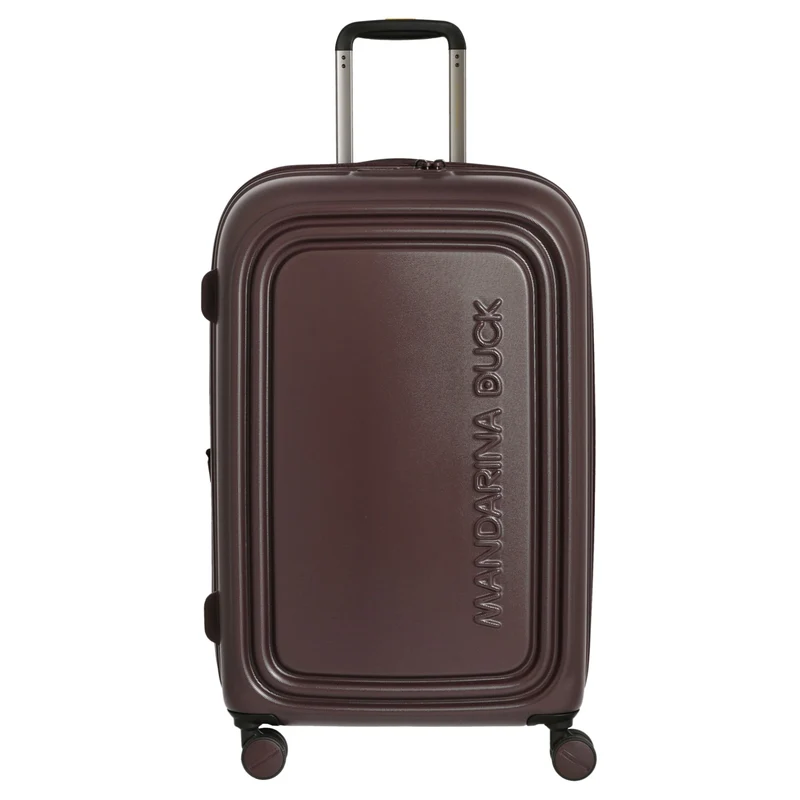 Mandarina Duck Logoduck+ - Trolley de 4 ruedas 70 cm M expandible (choco ice)