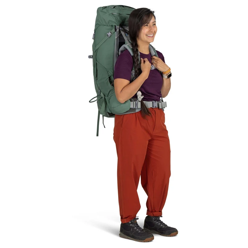 Osprey Ariel 55 Women - Mochila de trekking 73 cm (koseret green)