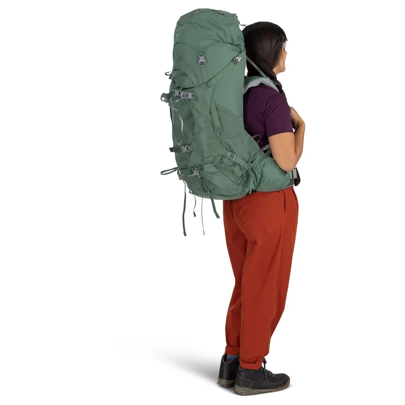 Osprey Ariel 55 Women - Mochila de trekking 73 cm (koseret green)