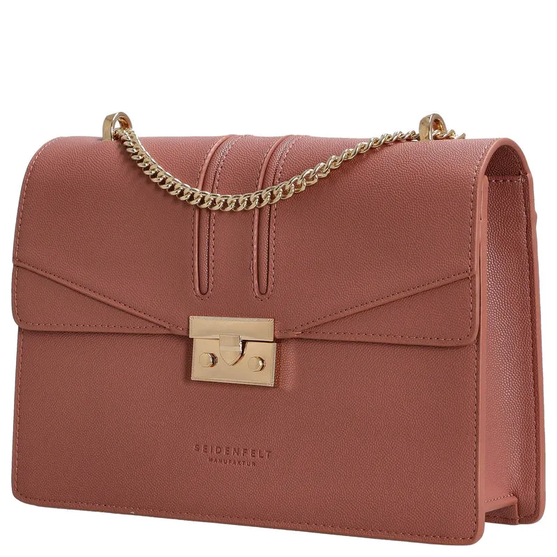 Seidenfelt Roros Big - Bolso de hombro 28 cm (color: blush)
