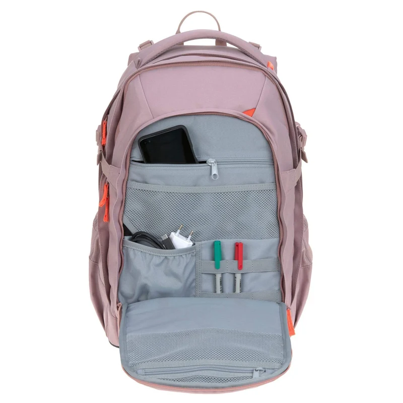 Lässig Bold Origin - Mochila escolar 46.5 cm (Mauve)