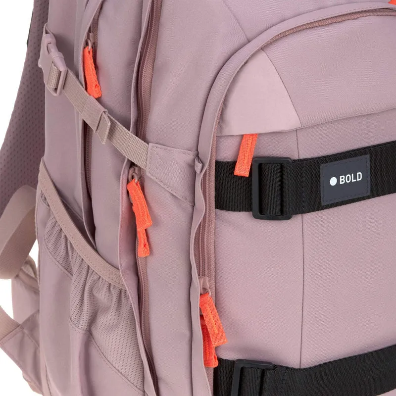 Lässig Bold Origin - Mochila escolar 46.5 cm (Mauve)