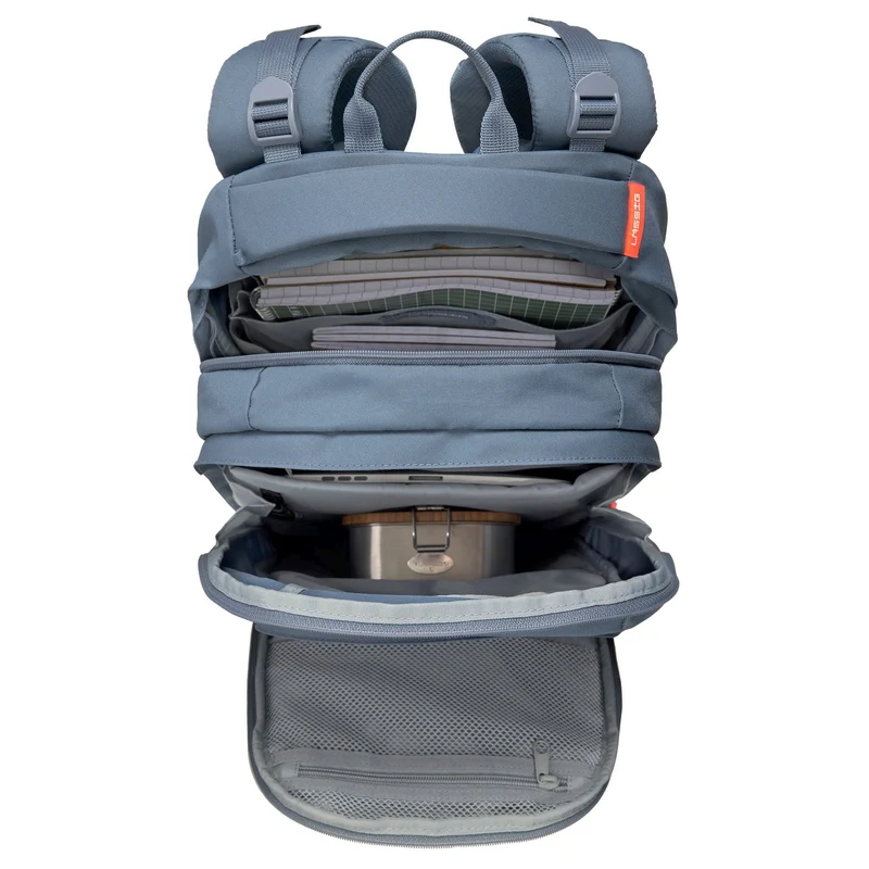 Lässig Bold Origin - Mochila escolar 46.5 cm (Blue)