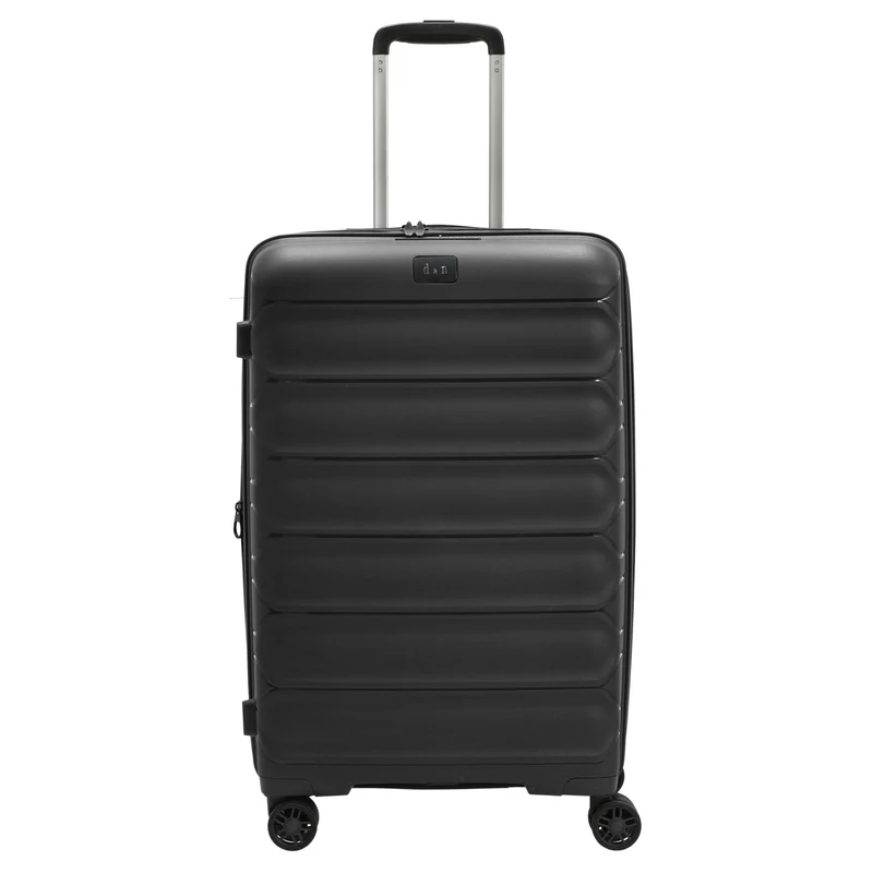 D&N Travel Line 4700+ - Trolley de 4 ruedas M 68 cm expandible (schwarz)