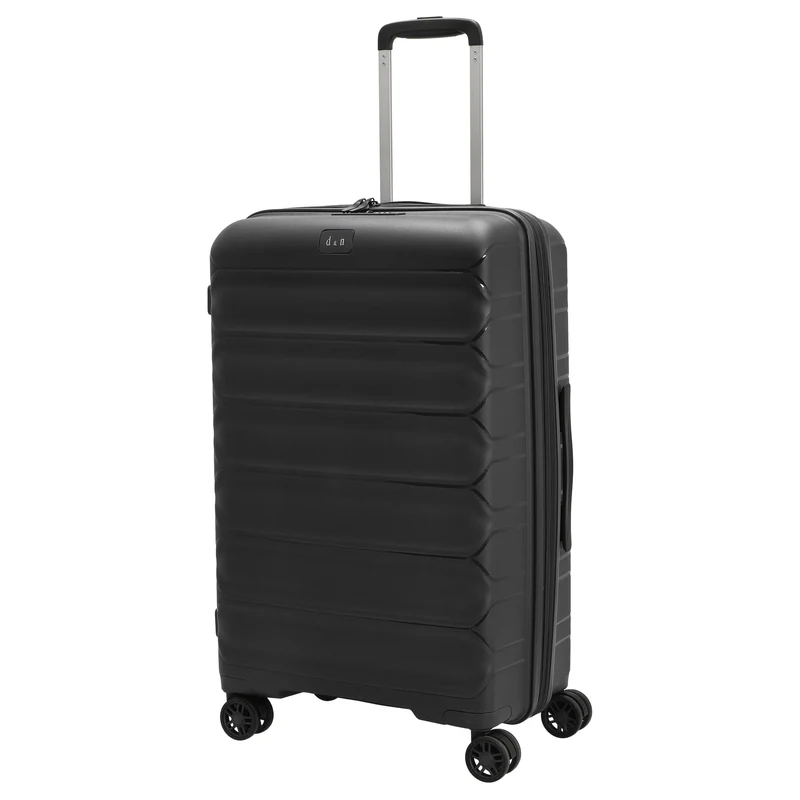 D&N Travel Line 4700+ - Trolley de 4 ruedas M 68 cm expandible (schwarz)