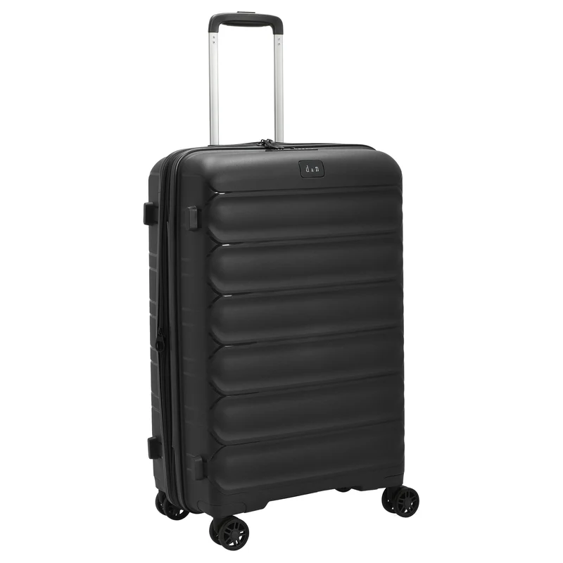 D&N Travel Line 4700+ - Trolley de 4 ruedas M 68 cm expandible (schwarz)