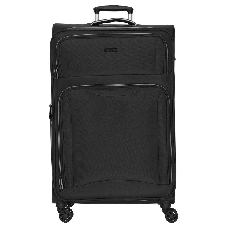 D&N Travel Line 9204 - Trolley de 4 ruedas L 76 cm (schwarz)