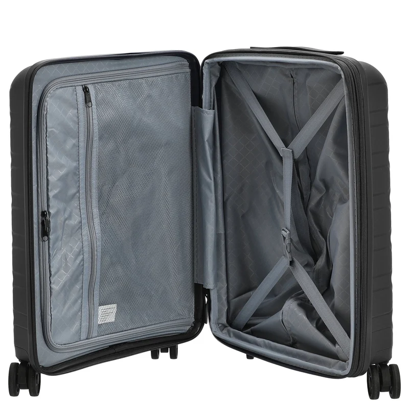 D&N Travel Line 4700+ - Trolley de cabina S 55 cm expandible (schwarz)