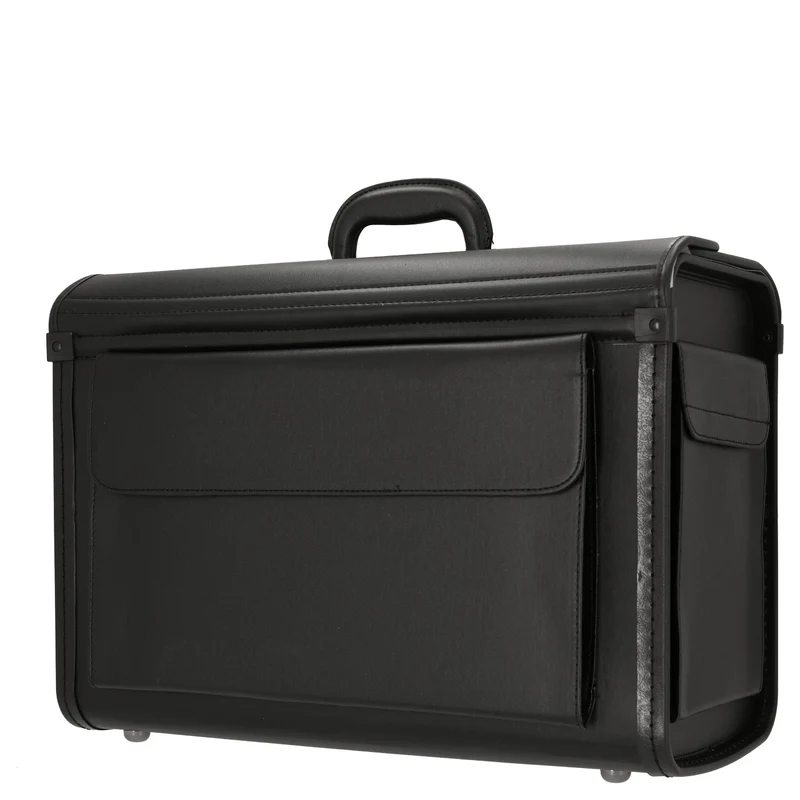 D&N Business - Maletín de piloto 51 cm PU (schwarz)