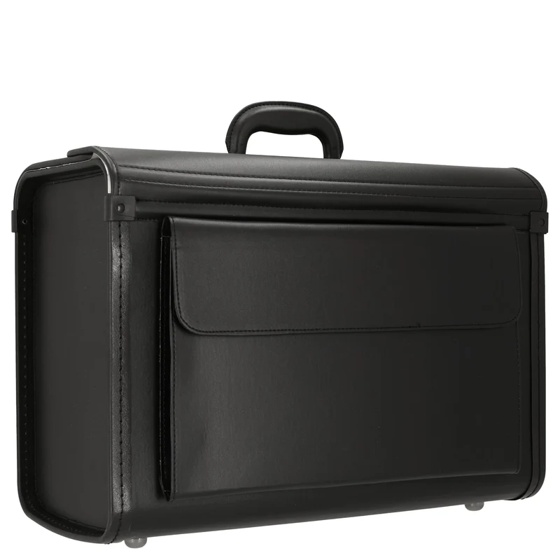 D&N Business - Maletín de piloto 51 cm PU (schwarz)