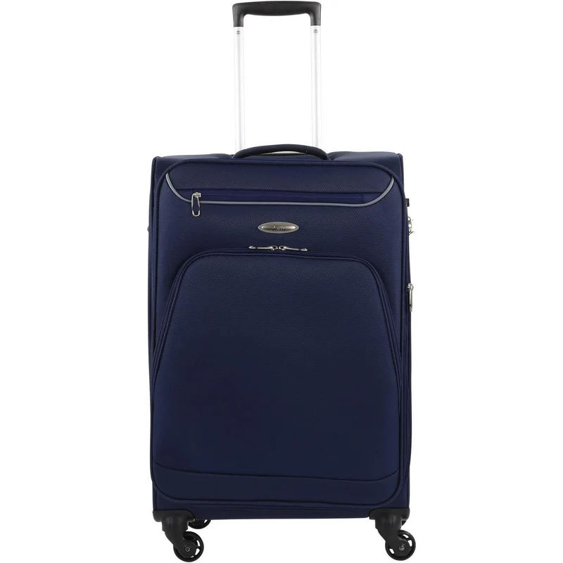 D&N Travel Line 6404 - Trolley de 4 ruedas M 68 cm (blau)