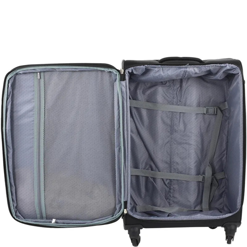 D&N Travel Line 6404 - Trolley de 4 ruedas M 68 cm (blau)