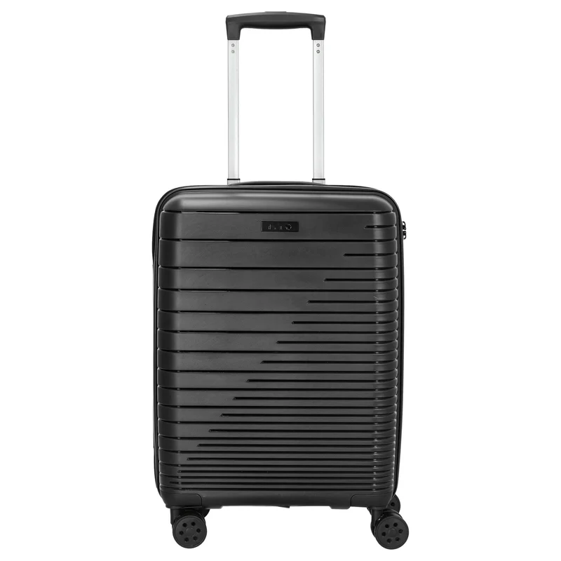 D&N Travel Line 4600 - Trolley de cabina con 4 ruedas S 55 cm (black)
