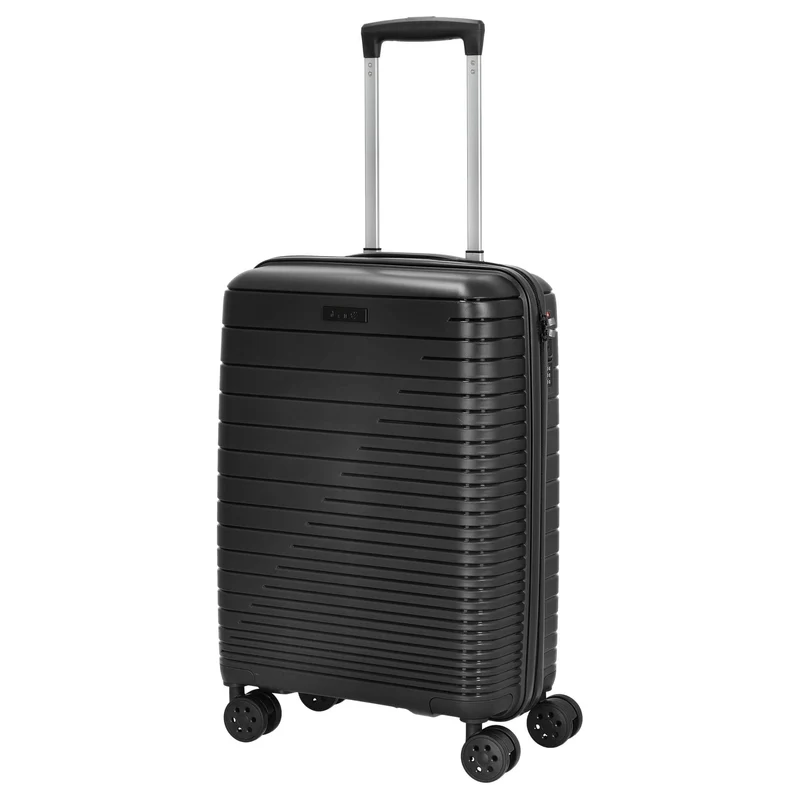 D&N Travel Line 4600 - Trolley de cabina con 4 ruedas S 55 cm (black)