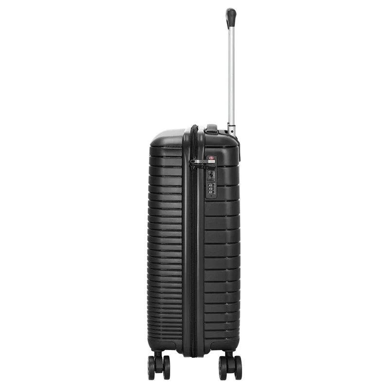 D&N Travel Line 4600 - Trolley de cabina con 4 ruedas S 55 cm (black)
