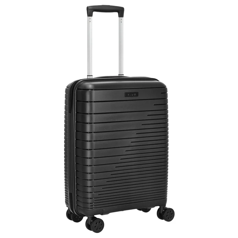 D&N Travel Line 4600 - Trolley de cabina con 4 ruedas S 55 cm (black)