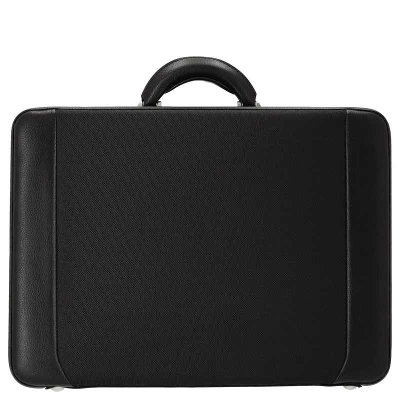 D&N Tradition Business - Maletín de negocios 46 cm expandible Nylon (schwarz)
