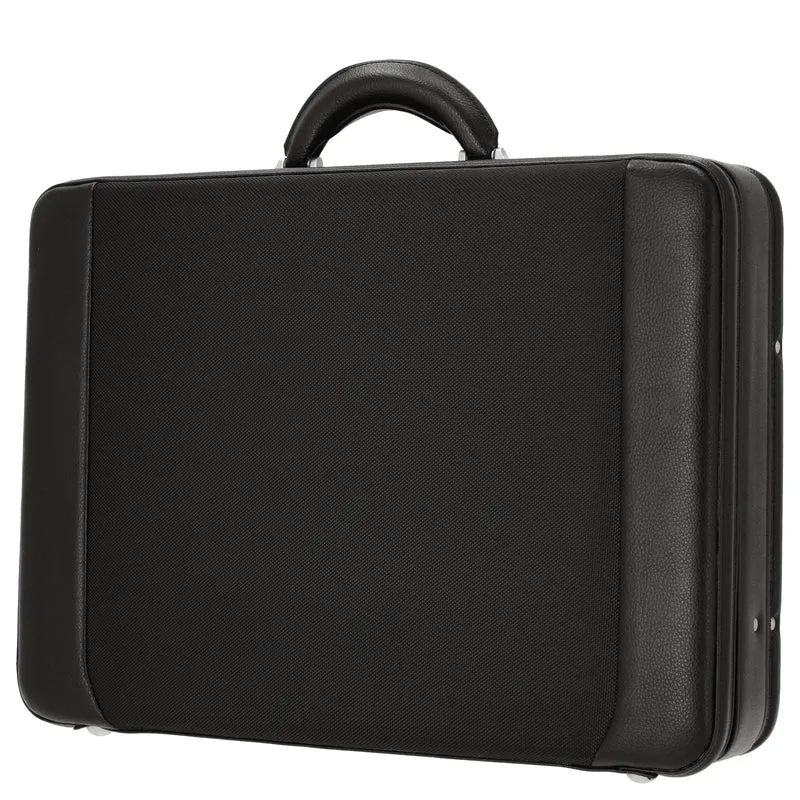 D&N Tradition Business - Maletín de negocios 46 cm expandible Nylon (schwarz)