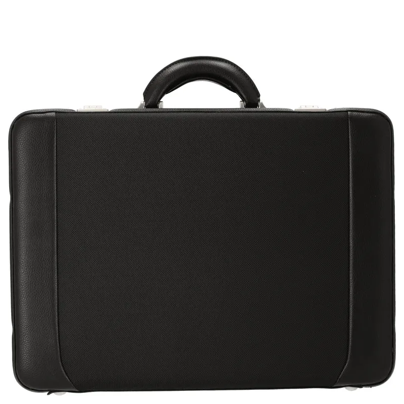 D&N Tradition Business - Maletín de negocios 46 cm expandible Nylon (schwarz)