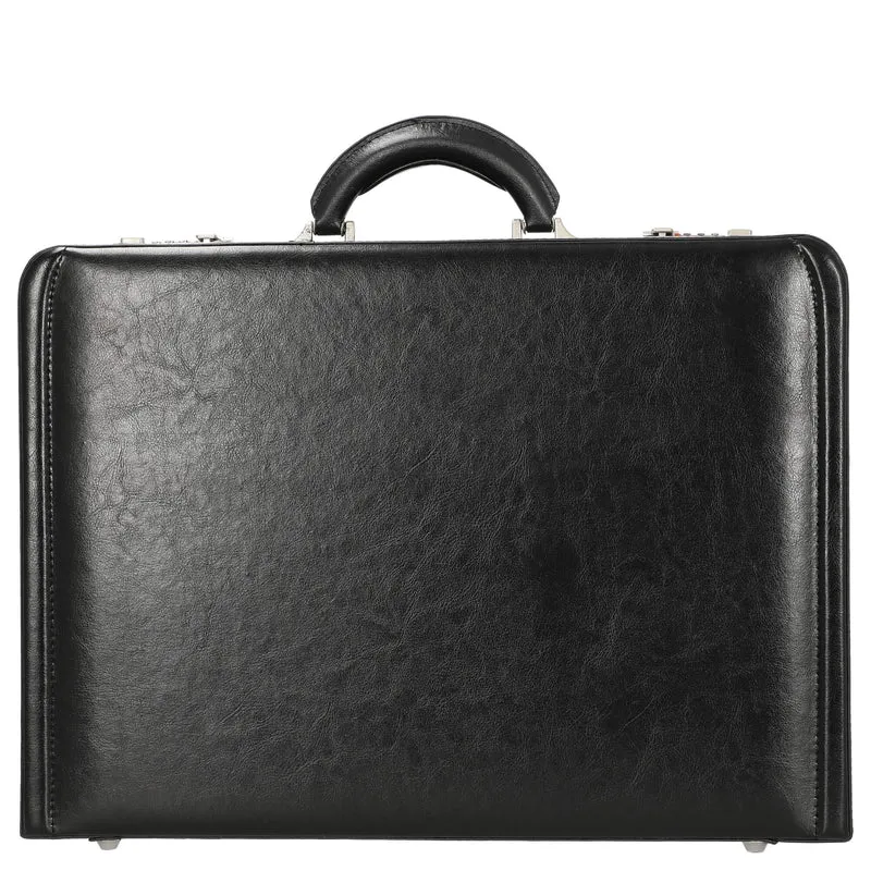 D&N Tradition Business - Maletín 44 cm expandible Leder (schwarz)