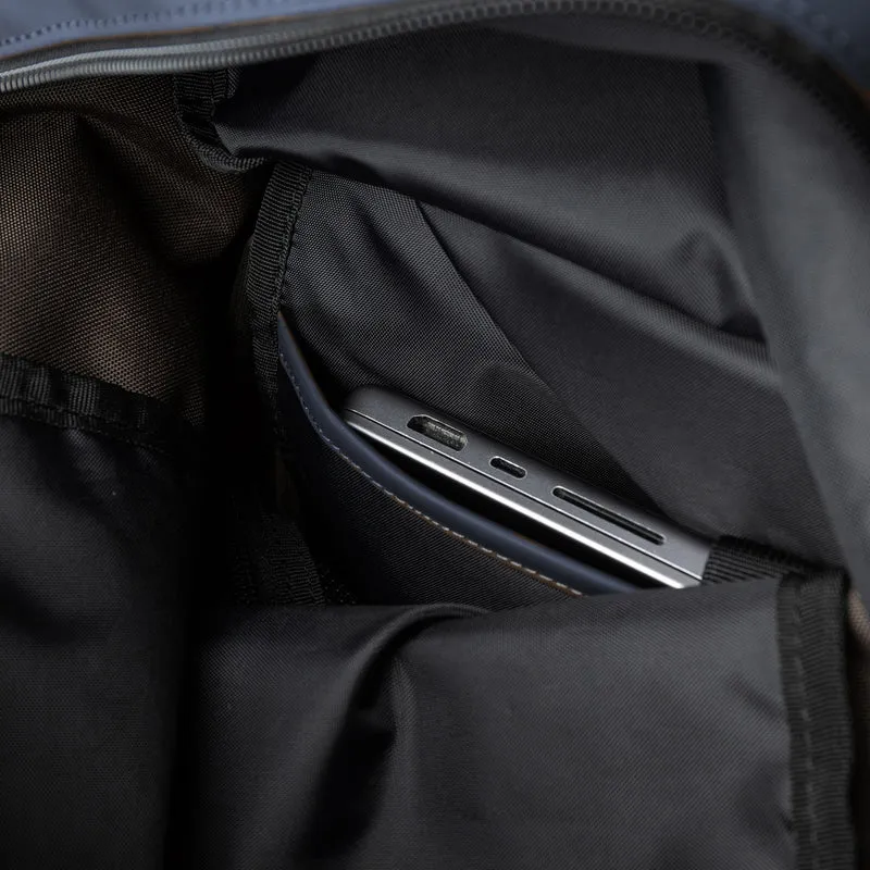 Sandqvist Stream Rolltop - Mochila 16" 67 cm (navy)