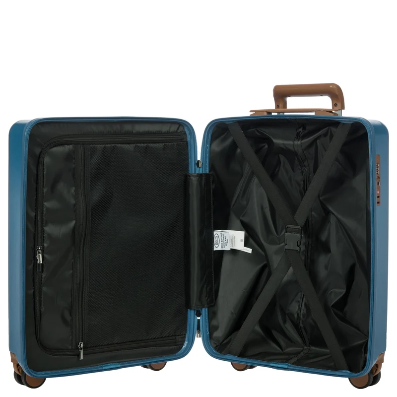 Brics Ferrara - Trolley de cabina con 4 ruedas S 55 cm (denim)