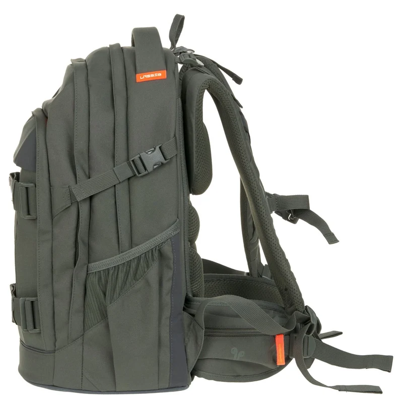 Lässig Bold Origin - Mochila escolar 46.5 cm (Dark Olive)