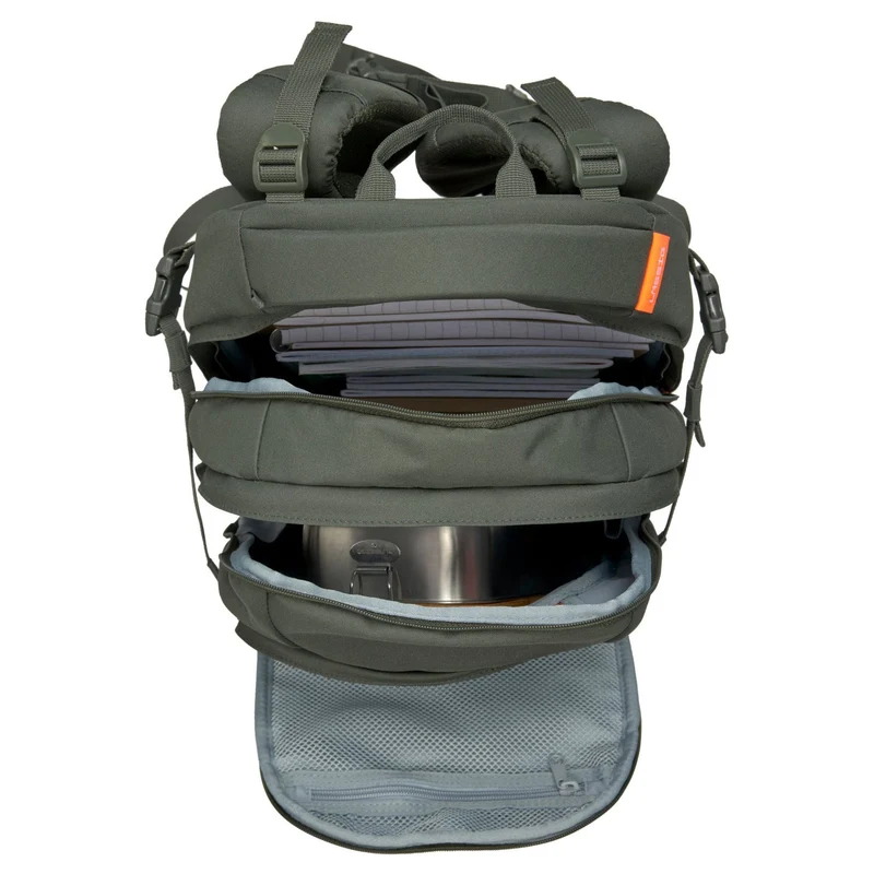 Lässig Bold Origin - Mochila escolar 46.5 cm (Dark Olive)