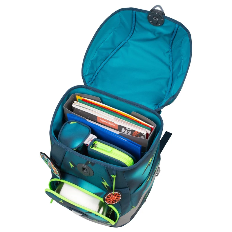 DerDieDas ErgoFlex Tiny - Mochila escolar Set 5tlg. 900g (Magic Light)