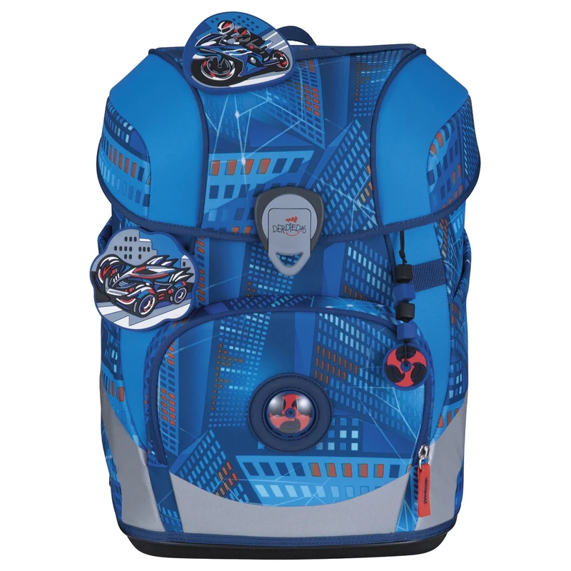 DerDieDas ErgoFlex Tiny - Mochila escolar Set 5tlg. 900g (Turbo Speed)