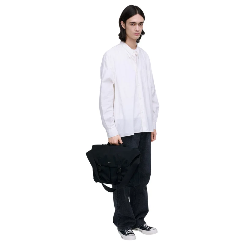 Sandqvist Everyday Messenger Bag - Bandolera 40 cm (black)