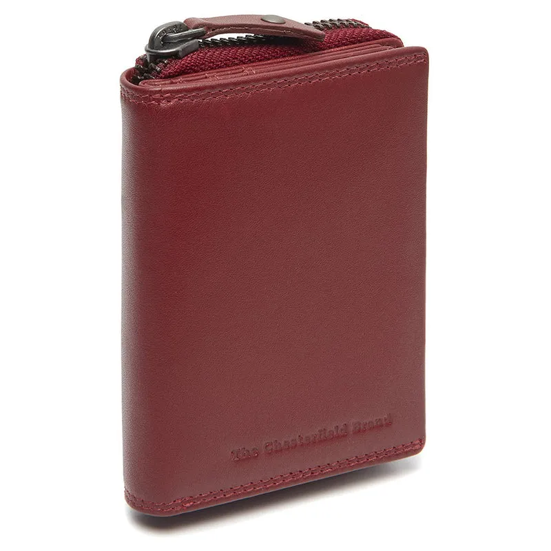 The Chesterfield Brand Lenwick - Cartera 10cc 11 cm (red)