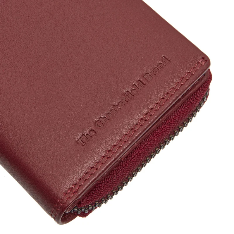 The Chesterfield Brand Lenwick - Cartera 10cc 11 cm (red)