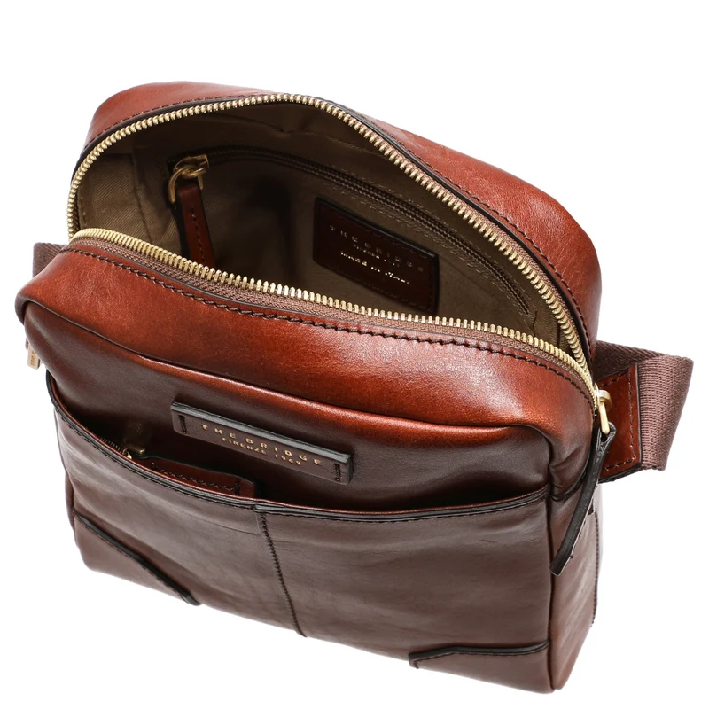 The Bridge Vespucci - Bolso bandolera 24 cm (marrone)