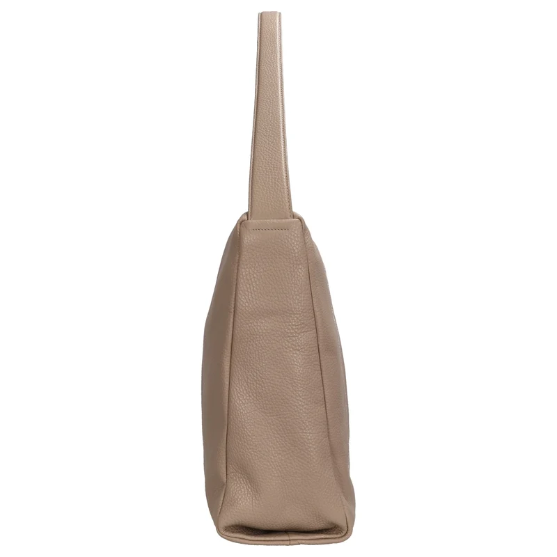 Mandarina Duck Mellow Leather Hobo - Bolso de hombro 42 cm (warm taupe)