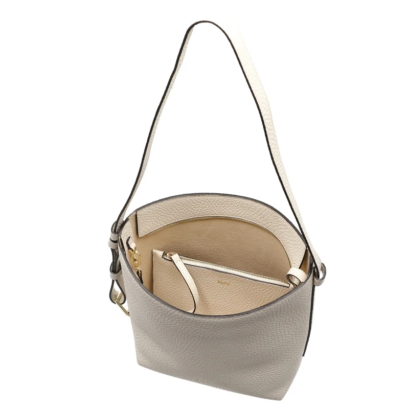 abro Cosmo Tekla - Bolso de hombro 24 cm (beige)