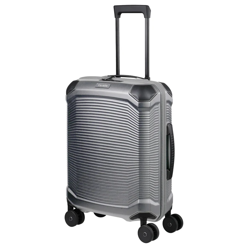 Travelite Millennium - Trolley de cabina con 4 ruedas 55 cm (silver)