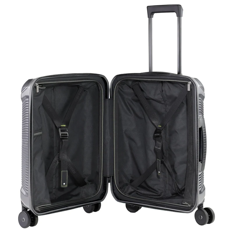 Travelite Millennium - Trolley de cabina con 4 ruedas 55 cm (silver)